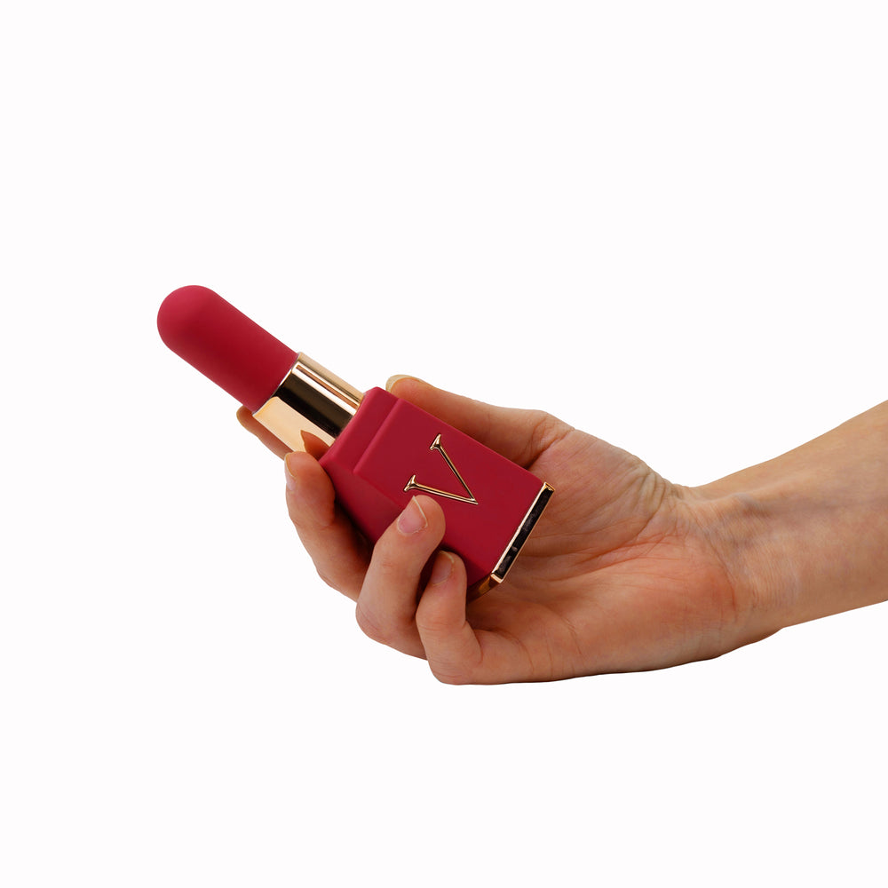 Solstice Alto Capo Metal Vibrator Dildo and Lipstick Clitoral Stimulator