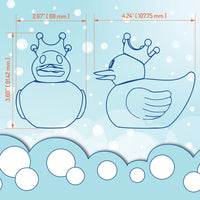 Splash Zone Thrusting Dildo and Ducky Bullet Vibrator for Women