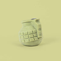 Male Grenade Vibrator with Grip and Anal Thrusting Dildo for Men
