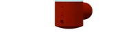 Base de gode va-et-vient, rouge marocain